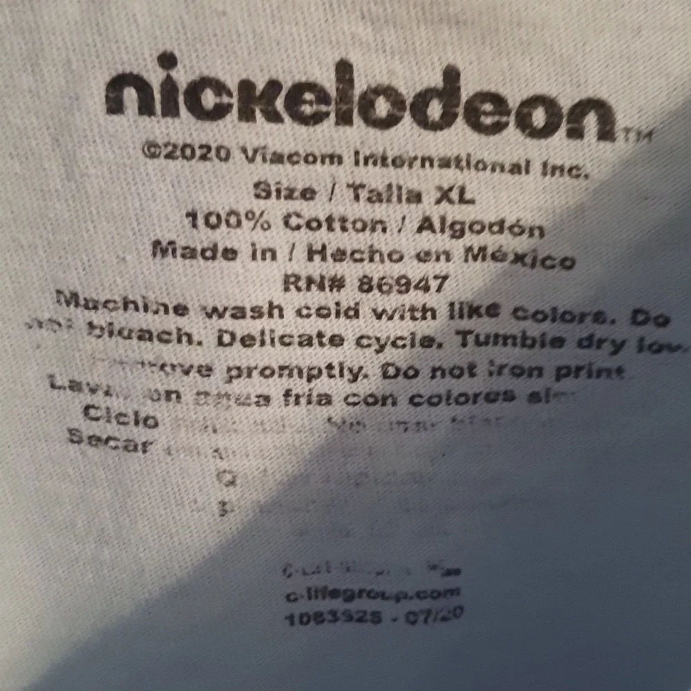 Nickelodeon 90s Cartton Hey Arnold Tee sz XL - Picture 4 of 5